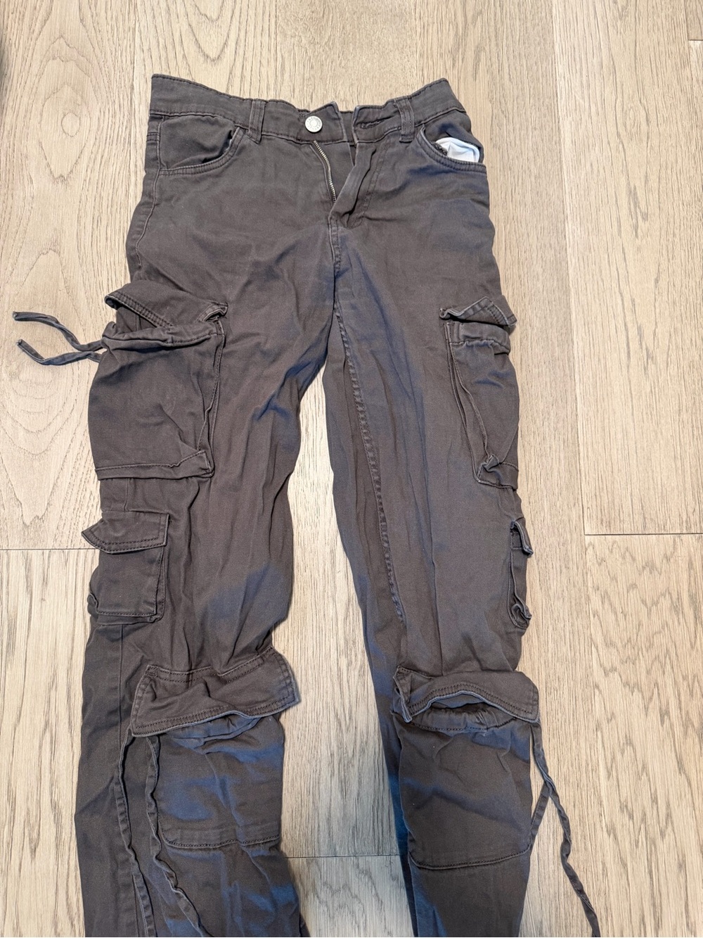Women’s Cargo Pants in Dark Gray - Durable Utility Style